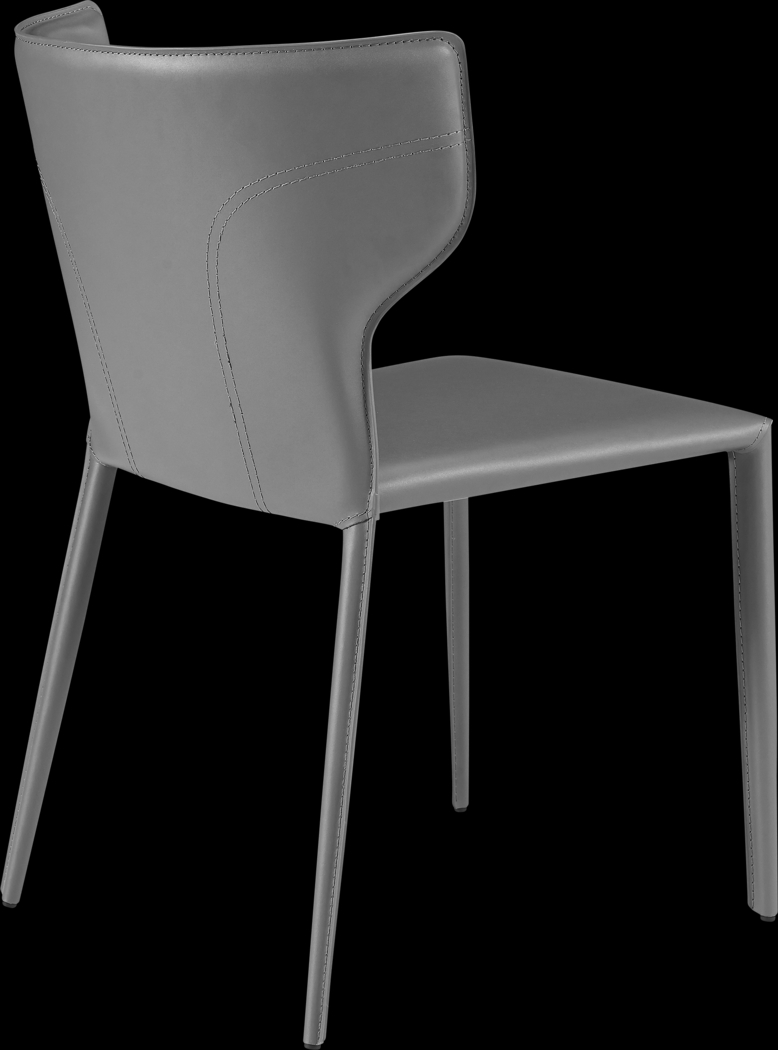 Drost Gray Dining Chair, Set of 2 - Thumbnail - Image 5