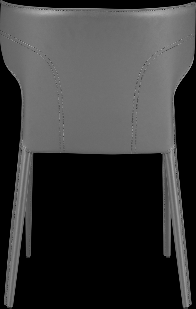 Drost Gray Dining Chair, Set of 2 - Thumbnail - Image 6