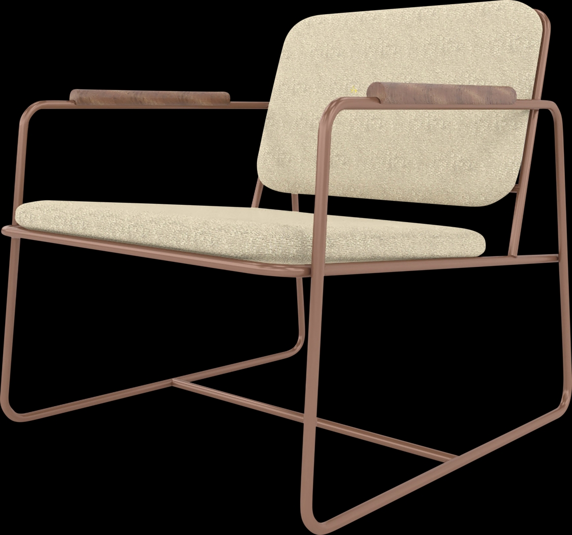 Drozan Beige Accent Chair - Thumbnail - Image 3