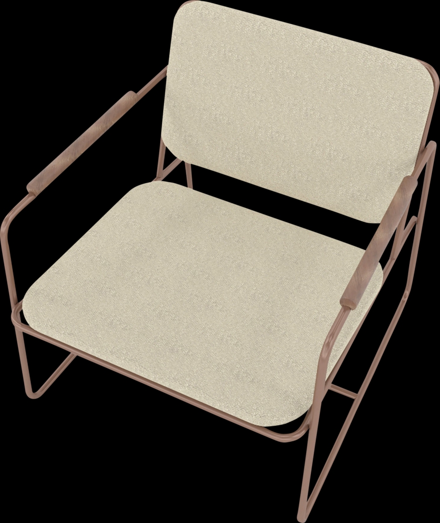 Drozan Beige Accent Chair - Thumbnail - Image 6