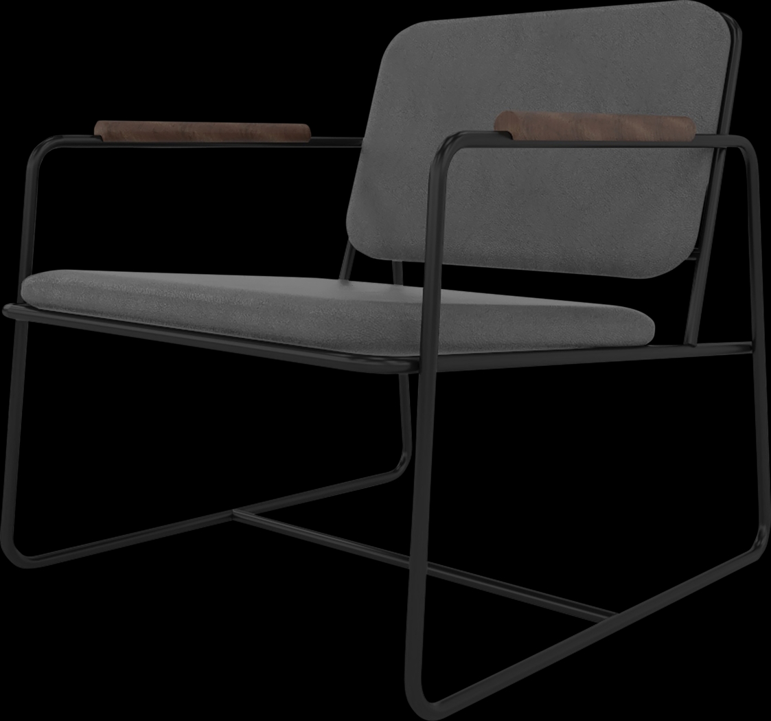 Drozan Black Accent Chair - Thumbnail - Image 3