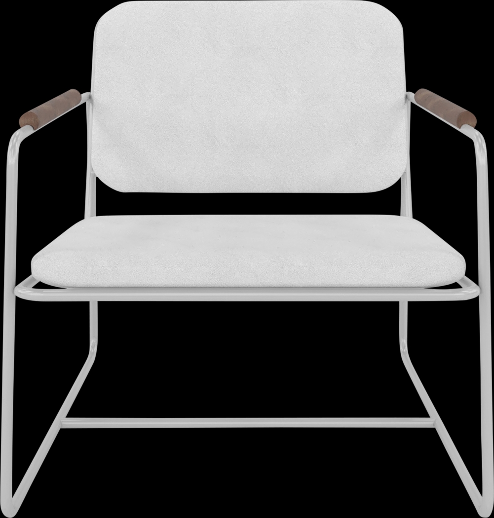 Drozan White Accent Chair - Thumbnail - Image 4