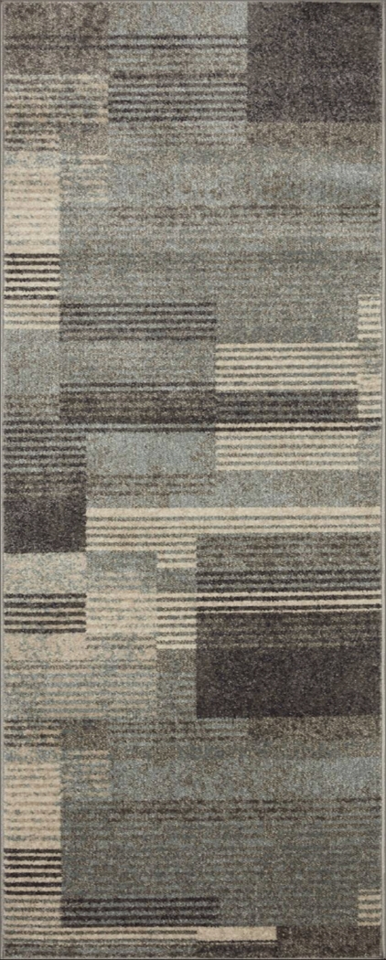 Drumna Gray 2'3 x 7'6 Runner Rug - Thumbnail - Image 1