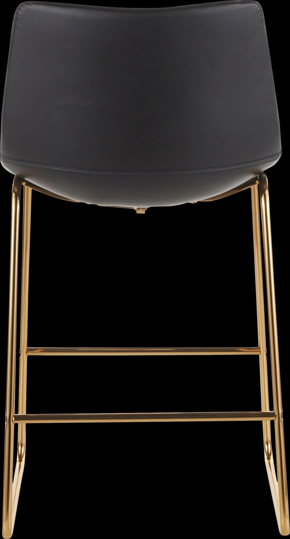 Dryades Black Counter Height Stool, Set of 2 - Thumbnail - Image 5