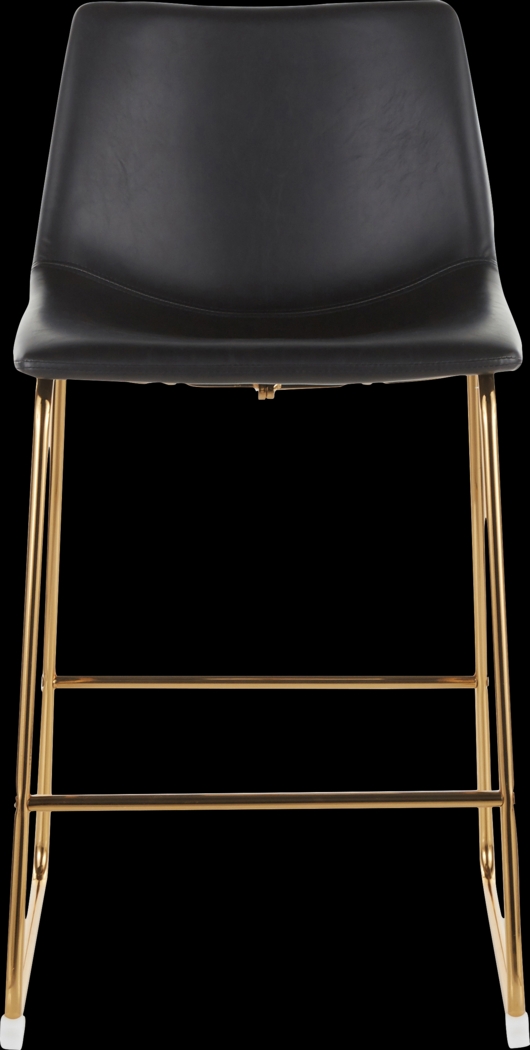 Dryades Black Counter Height Stool, Set of 2 - Thumbnail - Image 6