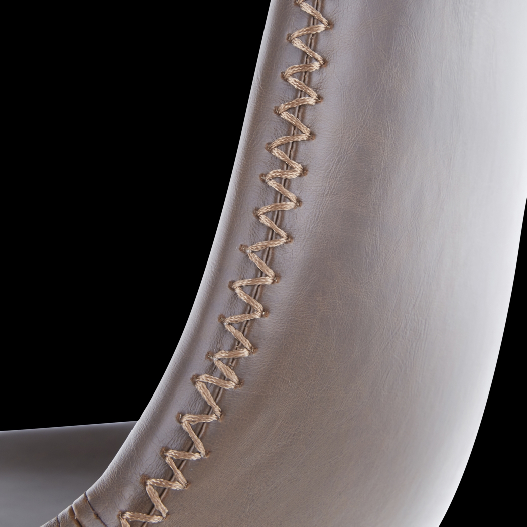 Dryades Brown Adjustable Barstool, Set of 2 - Thumbnail - Image 7