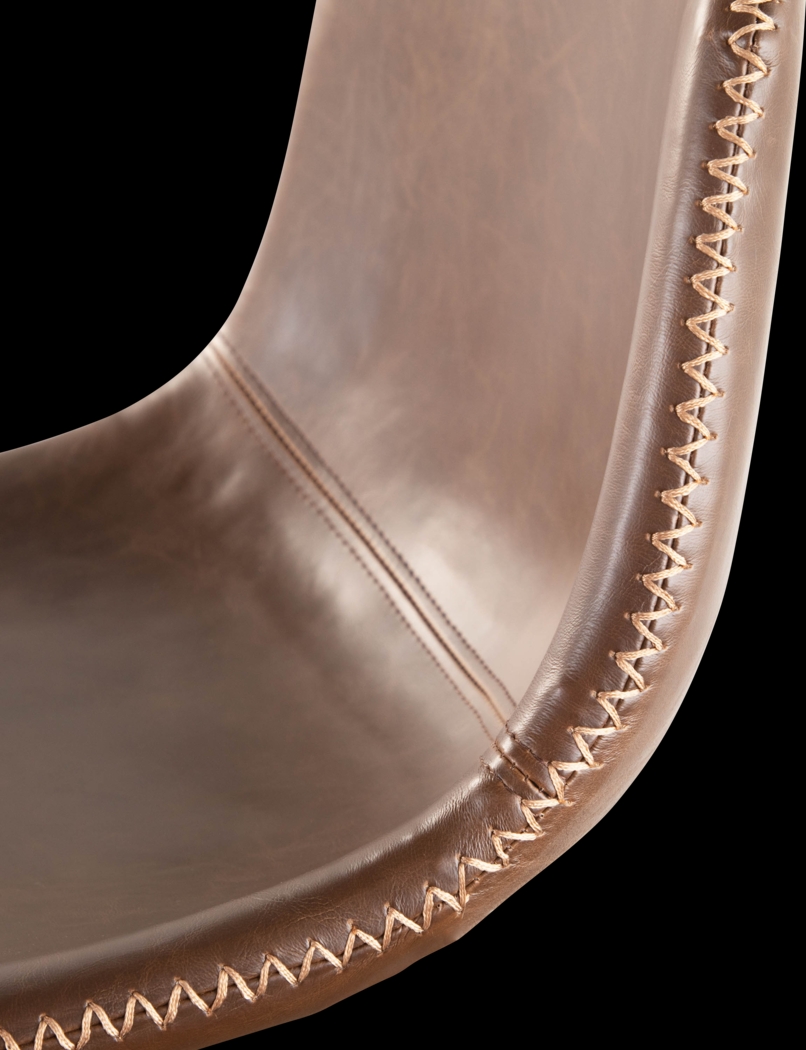 Dryades Brown Adjustable Barstool, Set of 2 - Thumbnail - Image 8