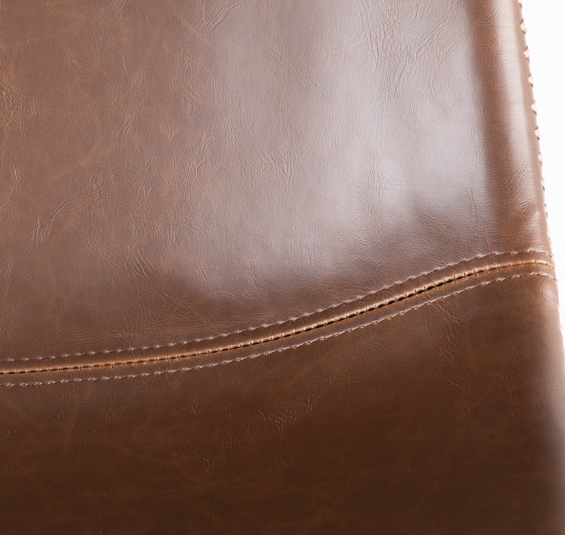 Dryades Brown Adjustable Barstool, Set of 2 - Thumbnail - Image 9