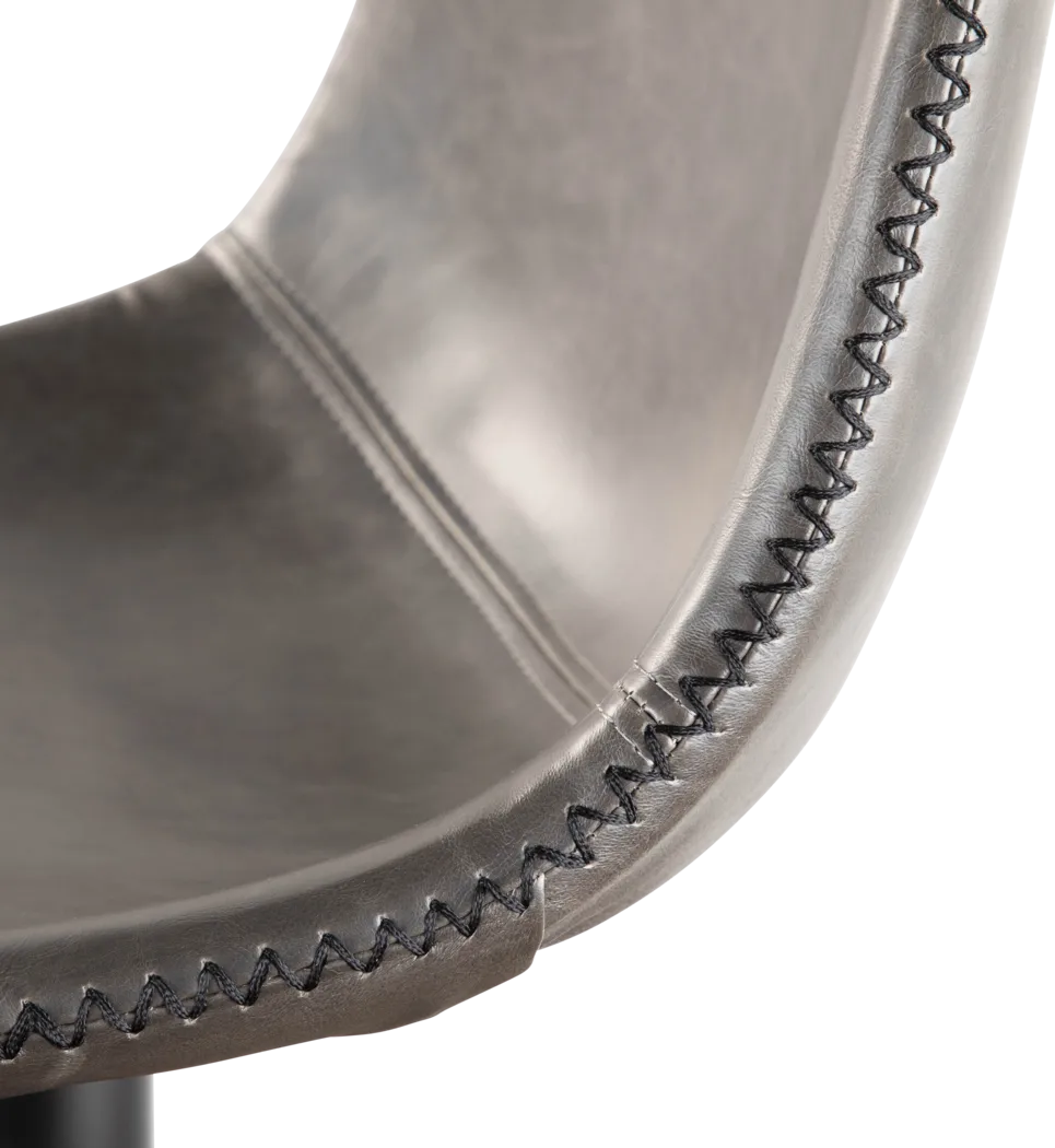 Dryades Gray Adjustable Barstool, Set of 2 - Thumbnail - Image 9