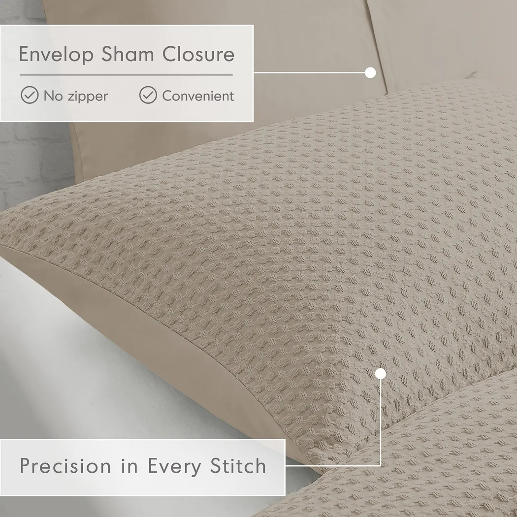 Drysdalea Beige Full/Queen 3 Pc Duvet Set - Thumbnail - Image 10