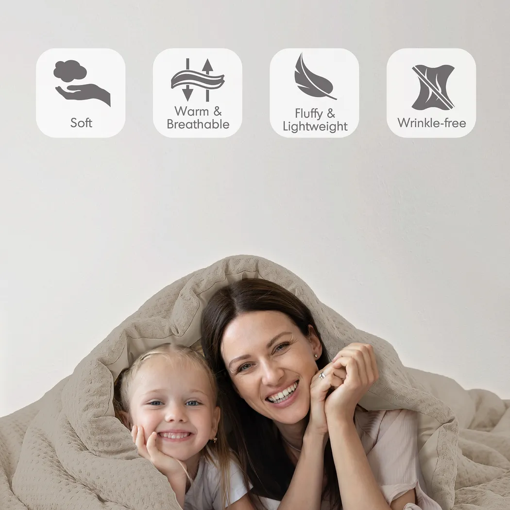 Drysdalea Beige King/California King 3 Pc Duvet Set - Thumbnail - Image 14