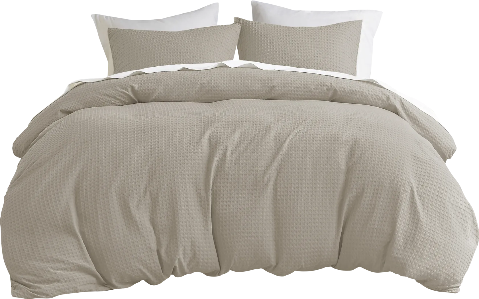 Drysdalea Beige King/California King 3 Pc Duvet Set - Thumbnail - Image 19