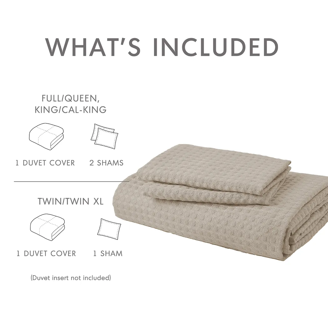 Drysdalea Beige King/California King 3 Pc Duvet Set - Thumbnail - Image 7