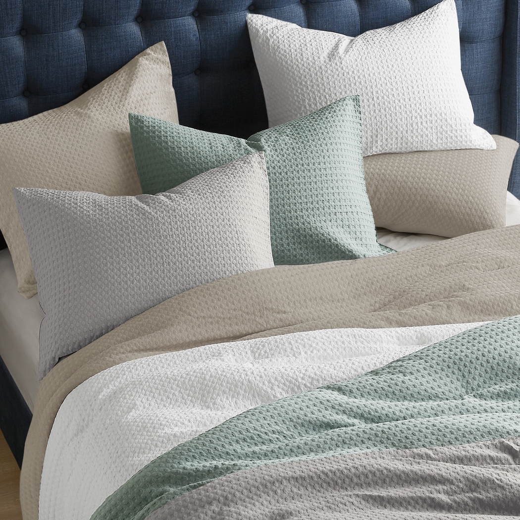 Drysdalea Green Full/Queen 3 Pc Duvet Set - Thumbnail - Image 7