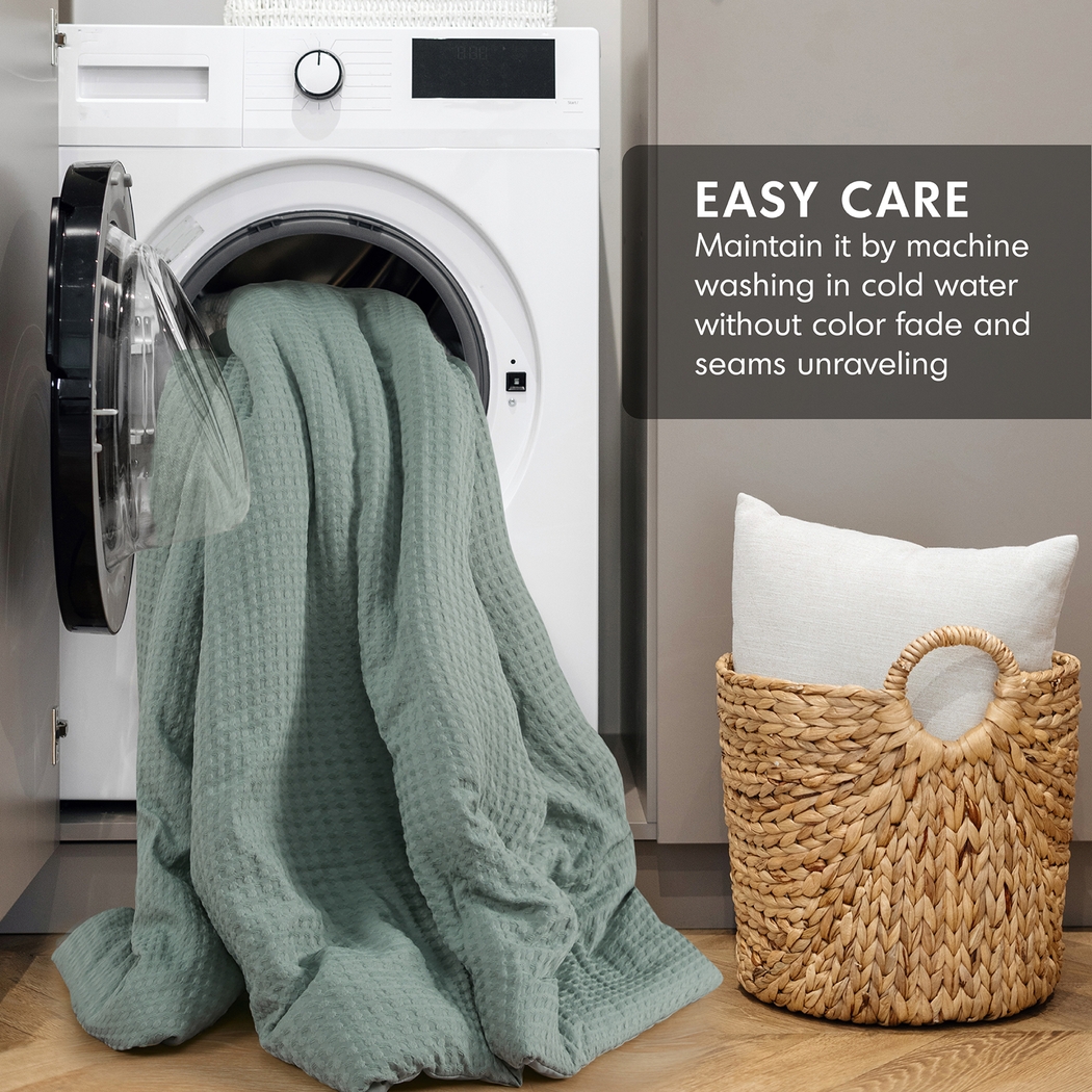 Drysdalea Green Full/Queen 3 Pc Duvet Set - Thumbnail - Image 10