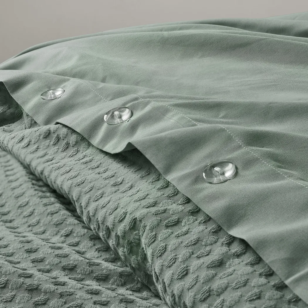 Drysdalea Green King/California King 3 Pc Duvet Set - Thumbnail - Image 13