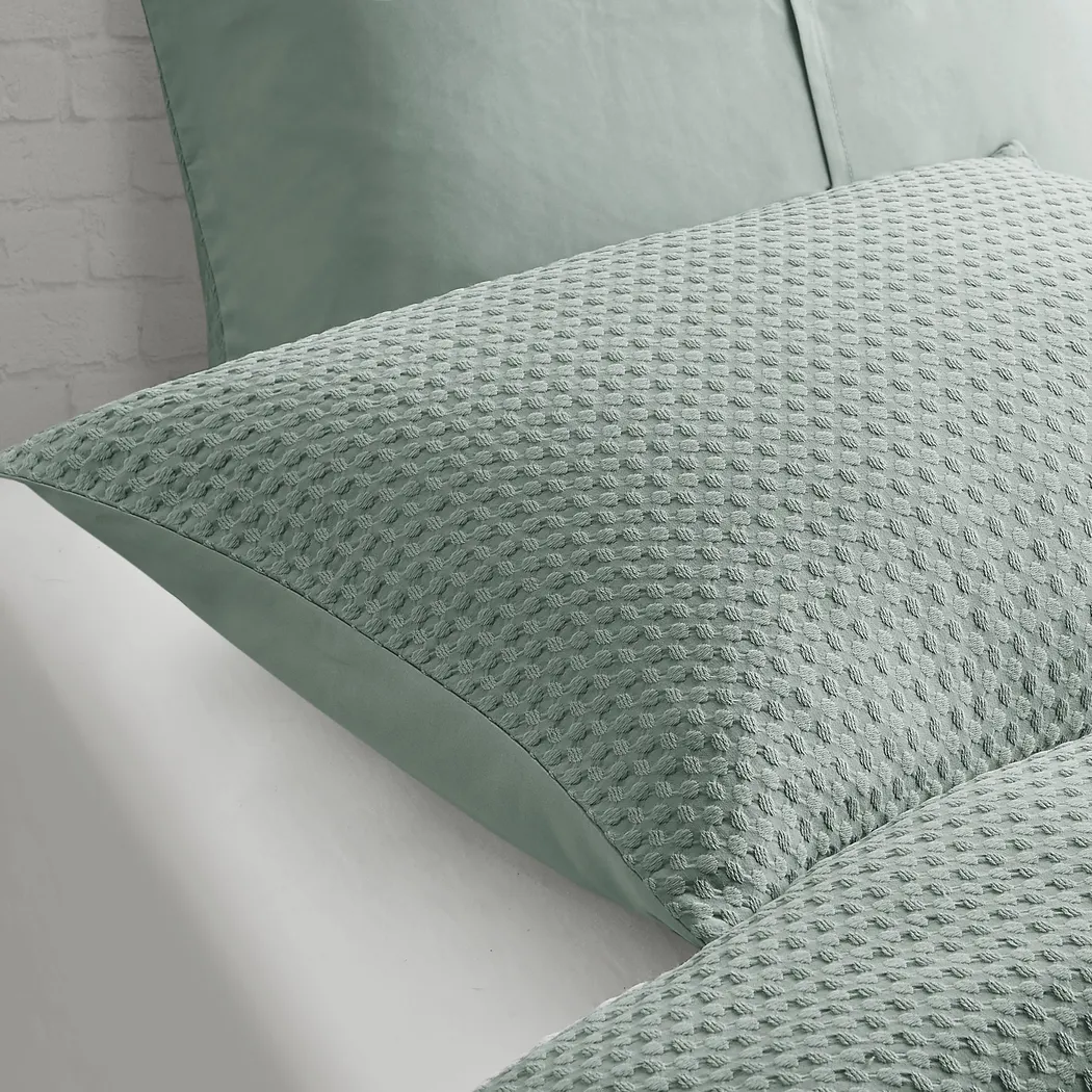 Drysdalea Green King/California King 3 Pc Duvet Set - Thumbnail - Image 7