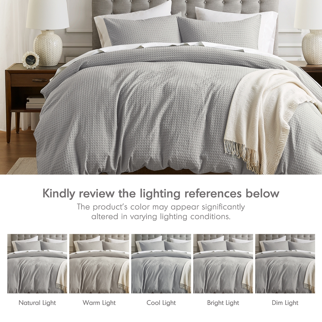 Drysdalea Light Gray Full/Queen 3 Pc Duvet Set - Thumbnail - Image 15