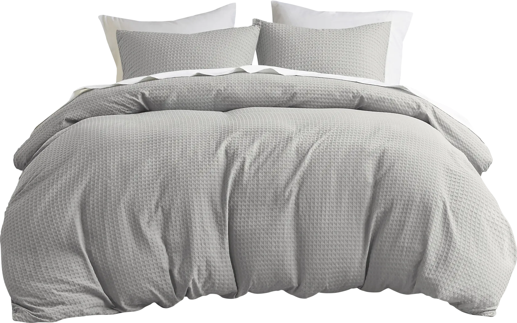 Drysdalea Light Gray King/California King 3 Pc Duvet Set - Thumbnail - Image 20