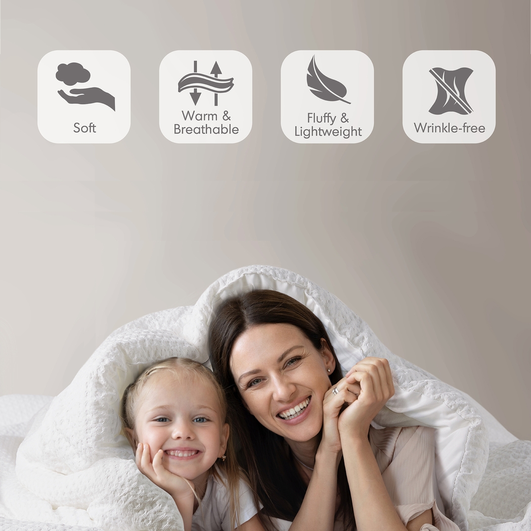 Drysdalea White Full/Queen 3 Pc Duvet Set - Thumbnail - Image 13