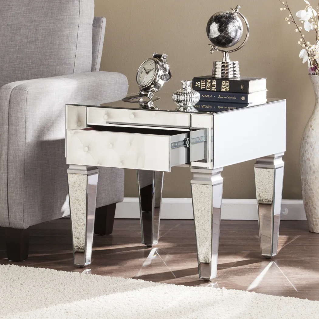 Dubay Silver End Table - Thumbnail - Image 5