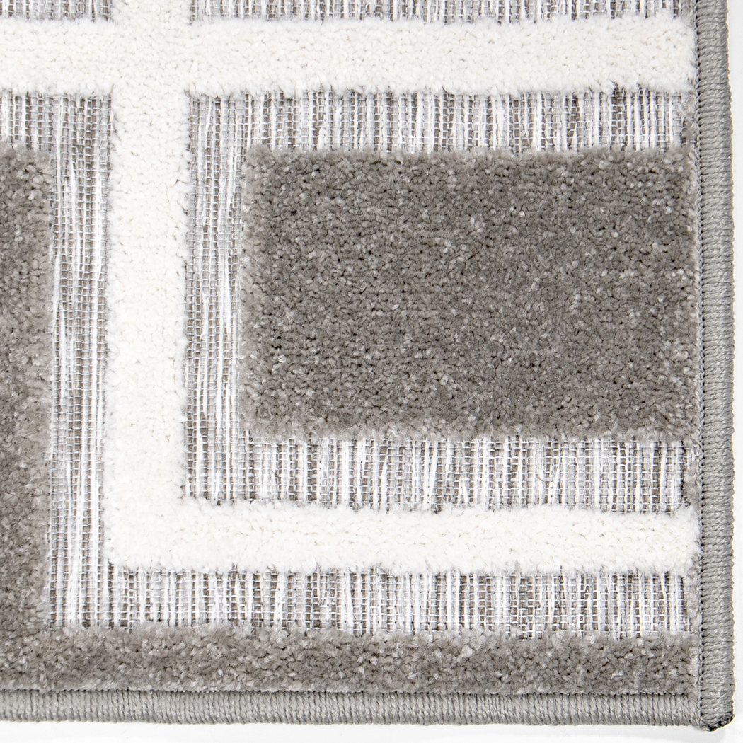 Dubuge Gray 5'2 x 7'6 Rug - Thumbnail - Image 3