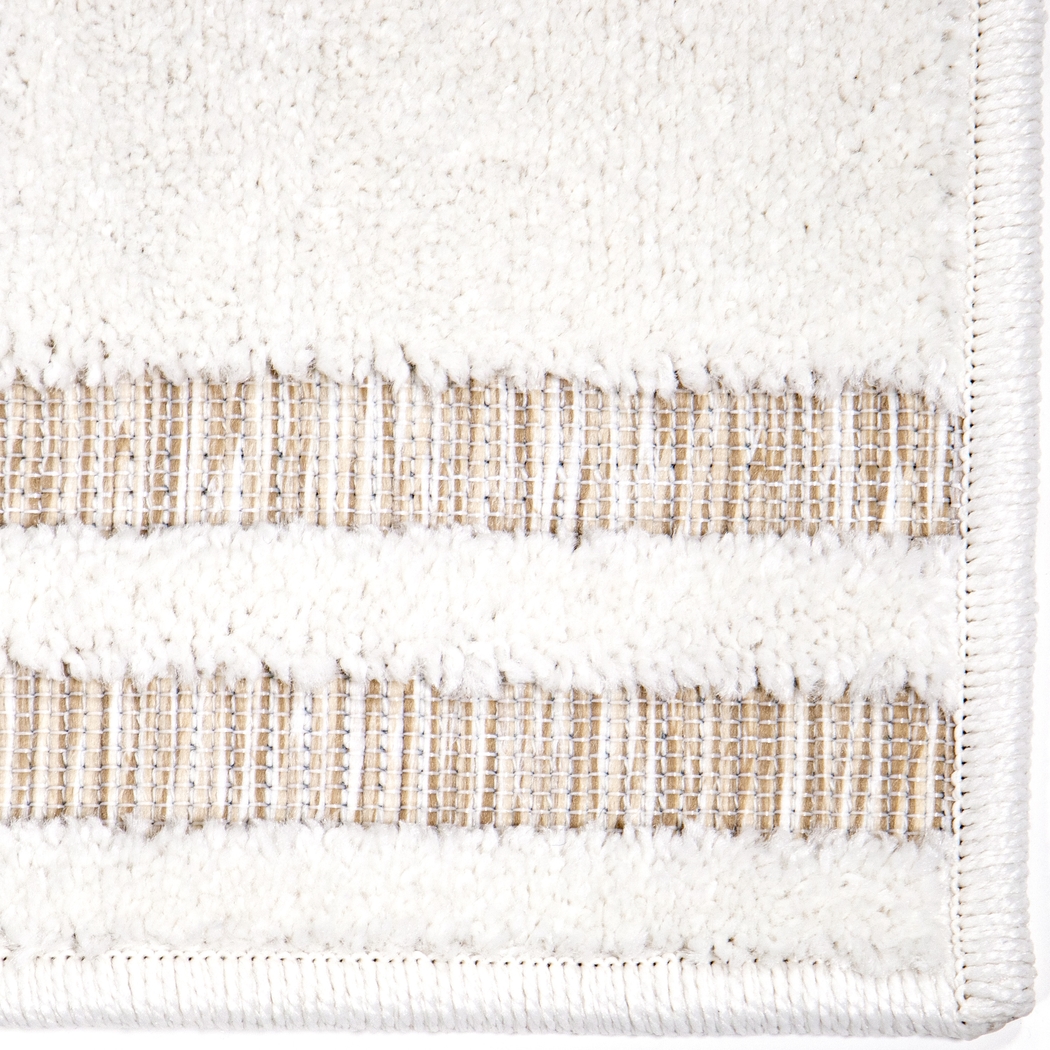 Dubuge White 5'2 x 7'6 Rug - Thumbnail - Image 3
