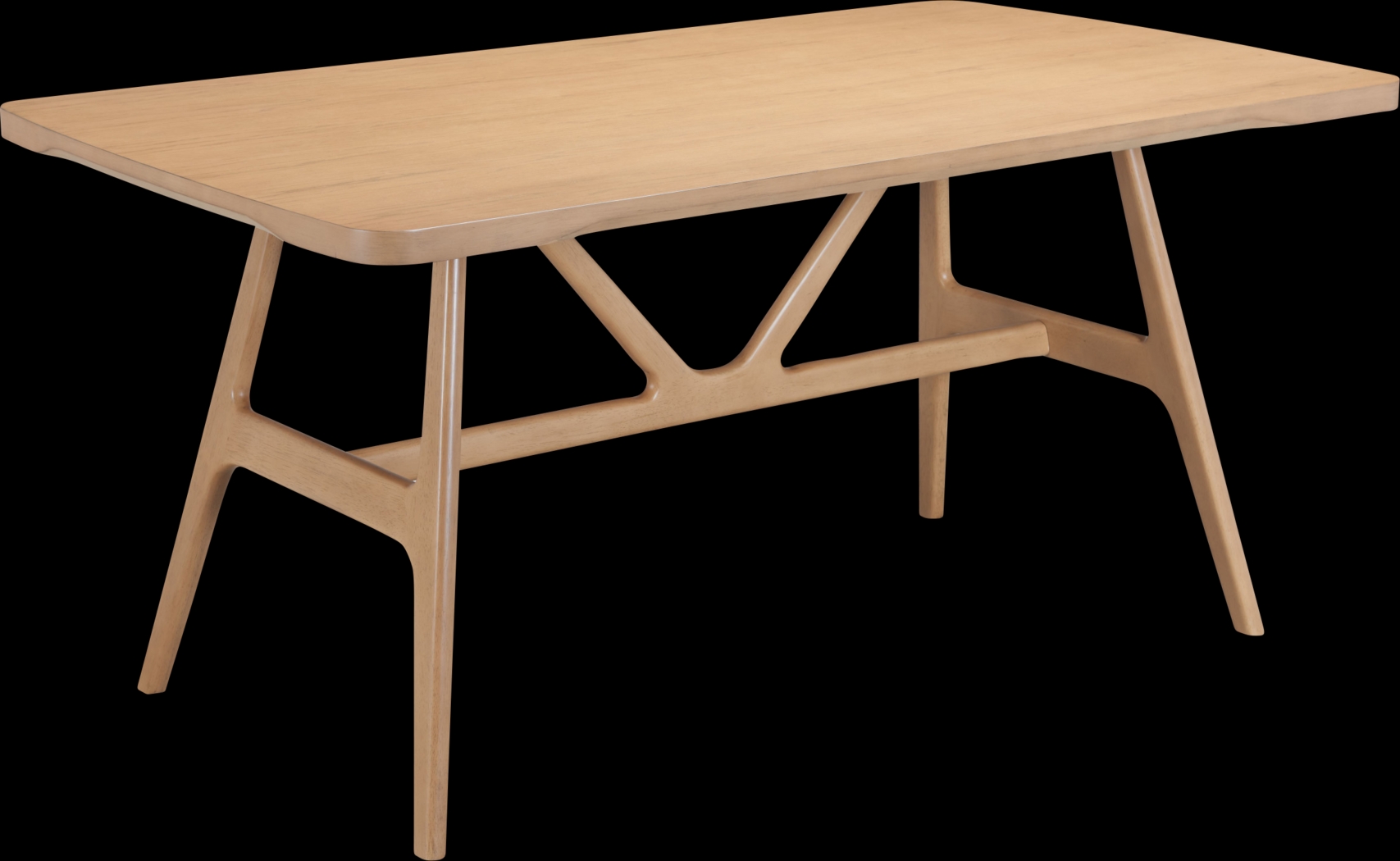 Dudina Brown Dining Table - Thumbnail - Image 1