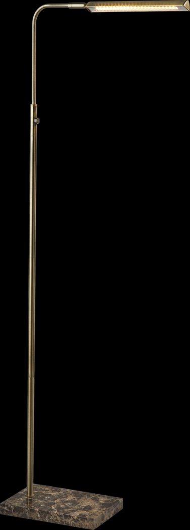 Dudley Avenue Brass Floor Lamp - Thumbnail - Image 1