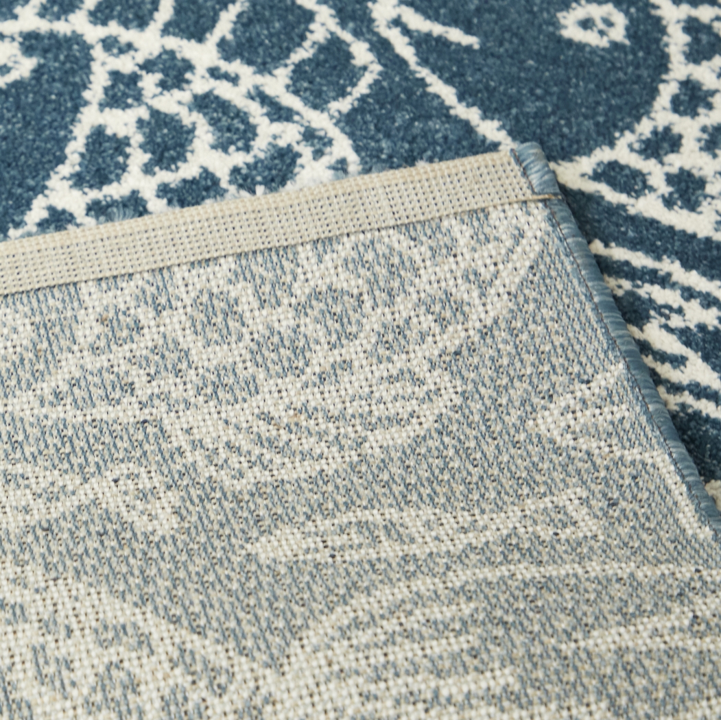 Dulaine Blue 7'10 x 10' Rug - Thumbnail - Image 3