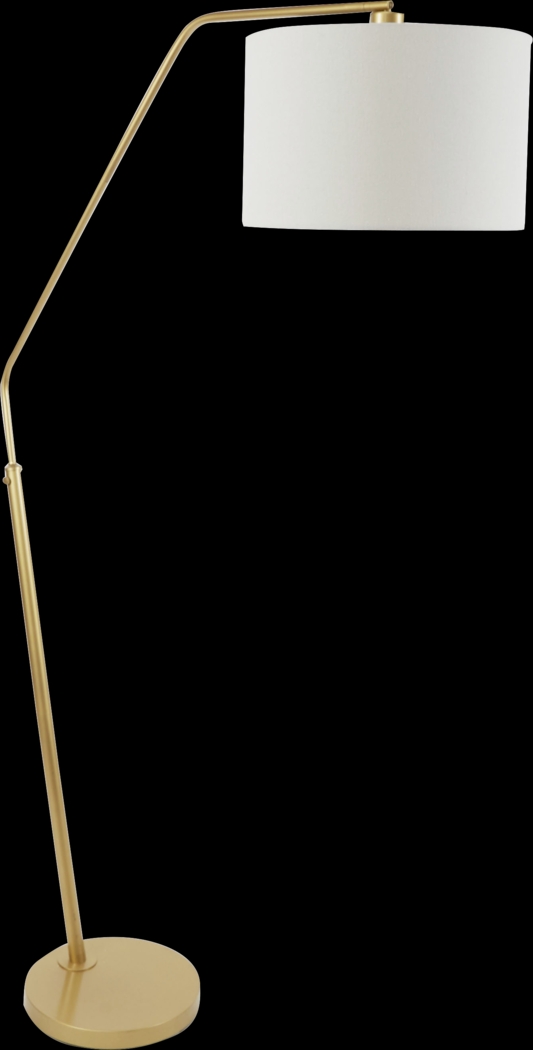 Dulin Gold Floor Lamp - Thumbnail - Image 1