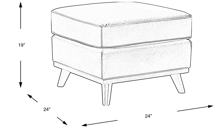 Dimension Image. Please refer to the Dimension Tab on this page for dimension details.