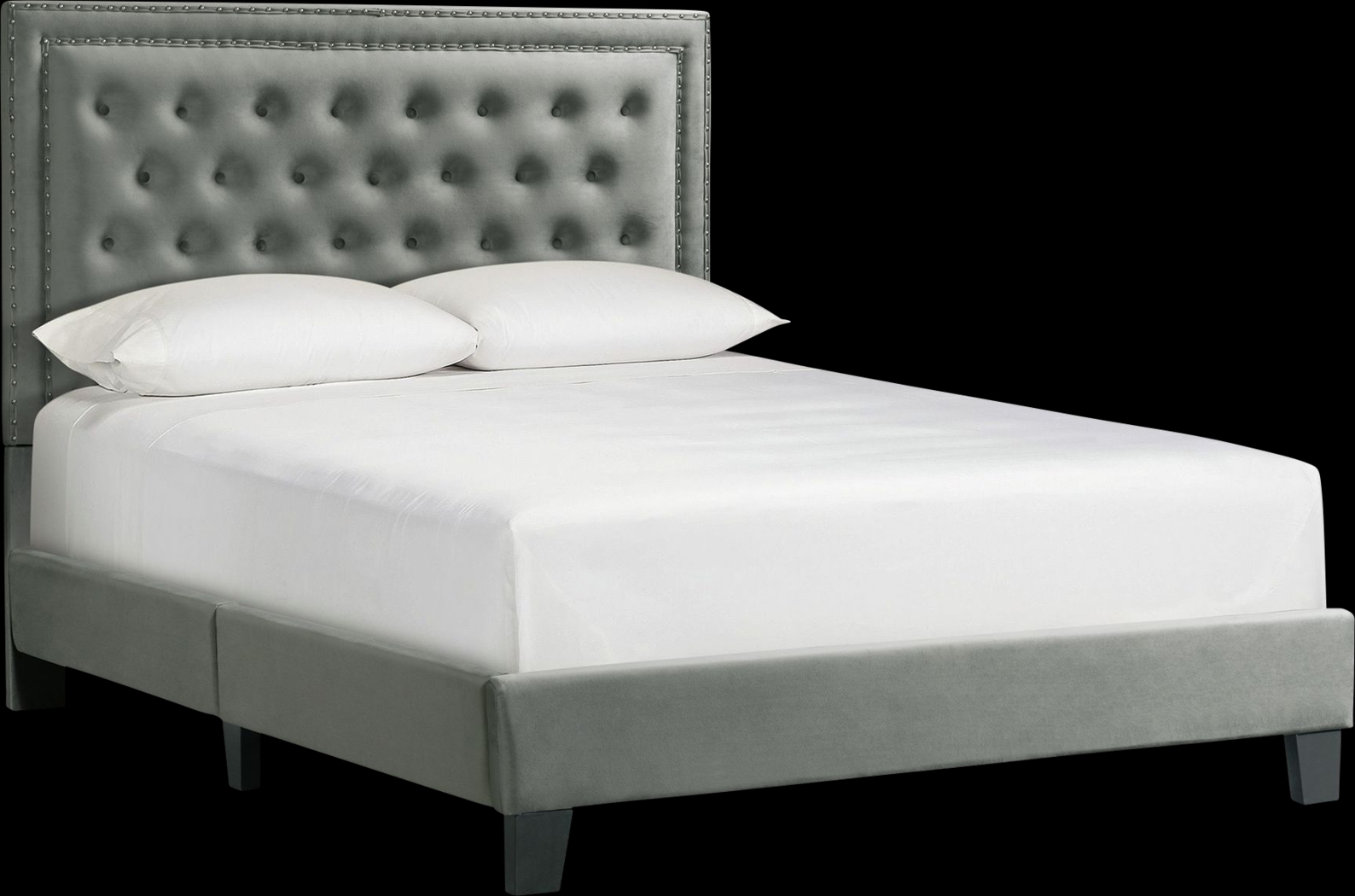 Dulverton Gray Queen Bed - Thumbnail - Image 1