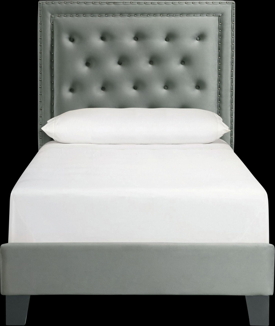 Dulverton Gray Twin Bed - Thumbnail - Image 2