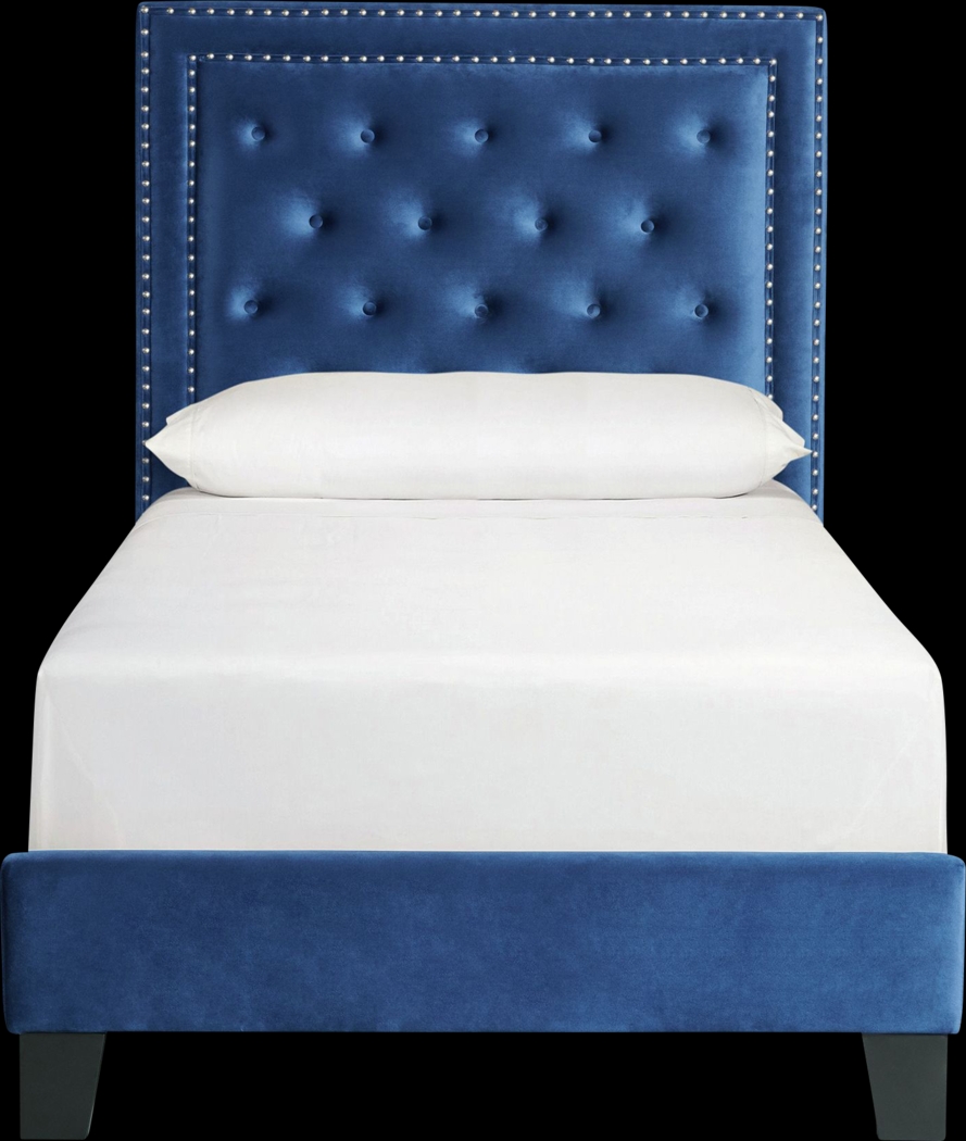 Dulverton Navy Twin Bed - Thumbnail - Image 2