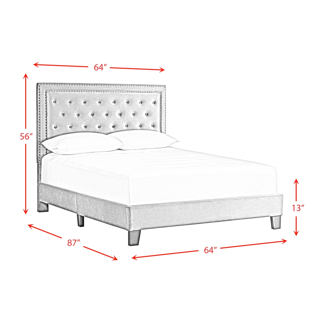 Dulverton Teal Queen Bed - Thumbnail - Image 8