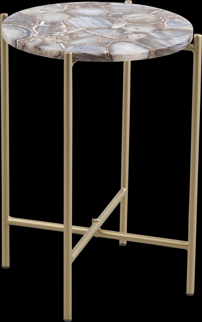 Dumerle Gold Accent Table - Thumbnail - Image 1