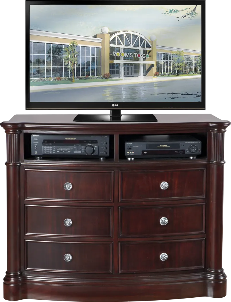 Dumont Cherry Media Chest - Thumbnail - Image 1