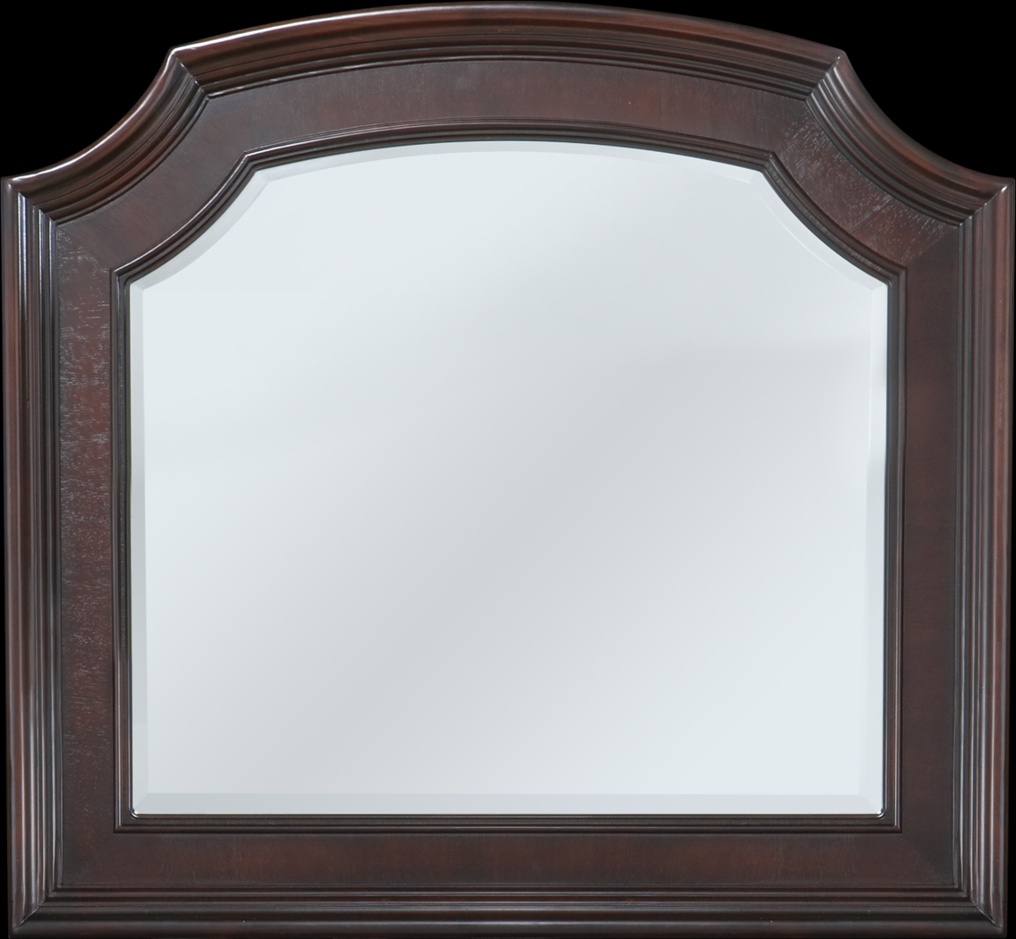 Dumont Cherry 7 Pc King Low Poster Bedroom - Thumbnail - Image 5