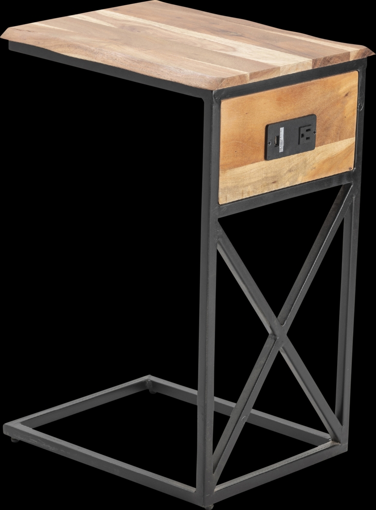 Duncansby Brown End Table - Thumbnail - Image 2