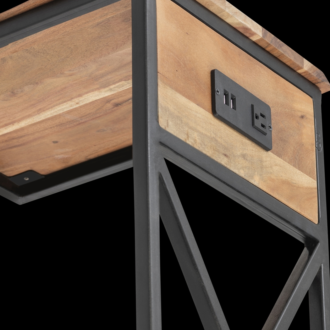 Duncansby Brown End Table - Thumbnail - Image 3