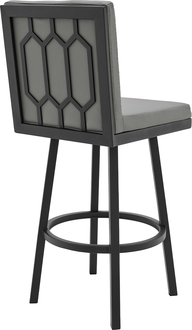 Dunchester Gray Barstool - Thumbnail - Image 3