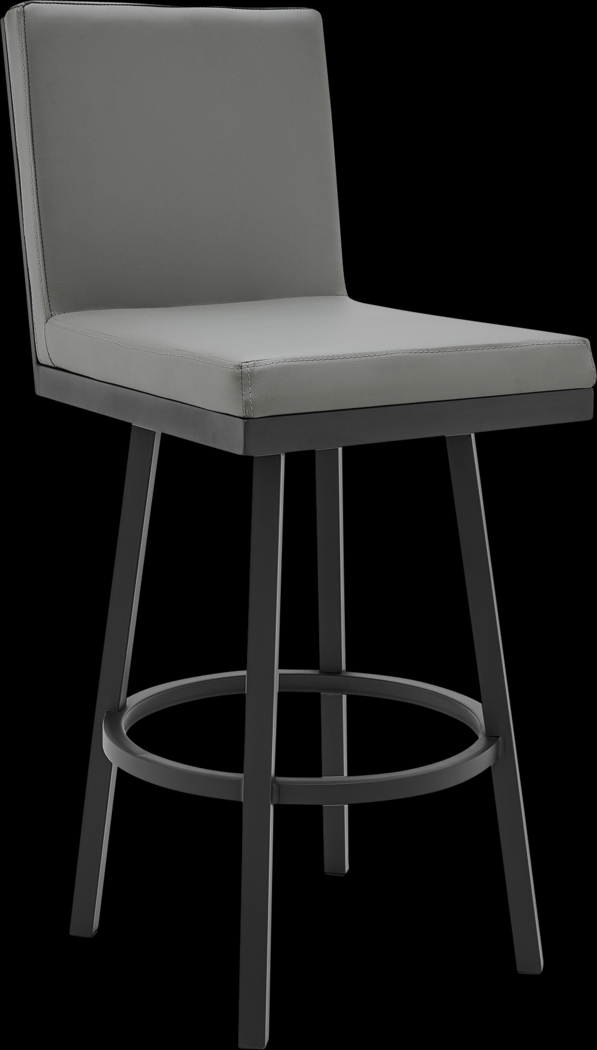 Dunchester Gray Barstool - Thumbnail - Image 1