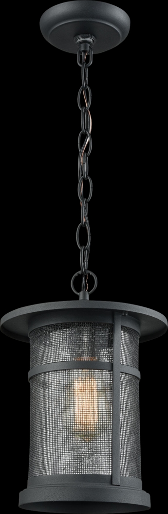 Dundarrach Black Outdoor Chandelier - Thumbnail - Image 1