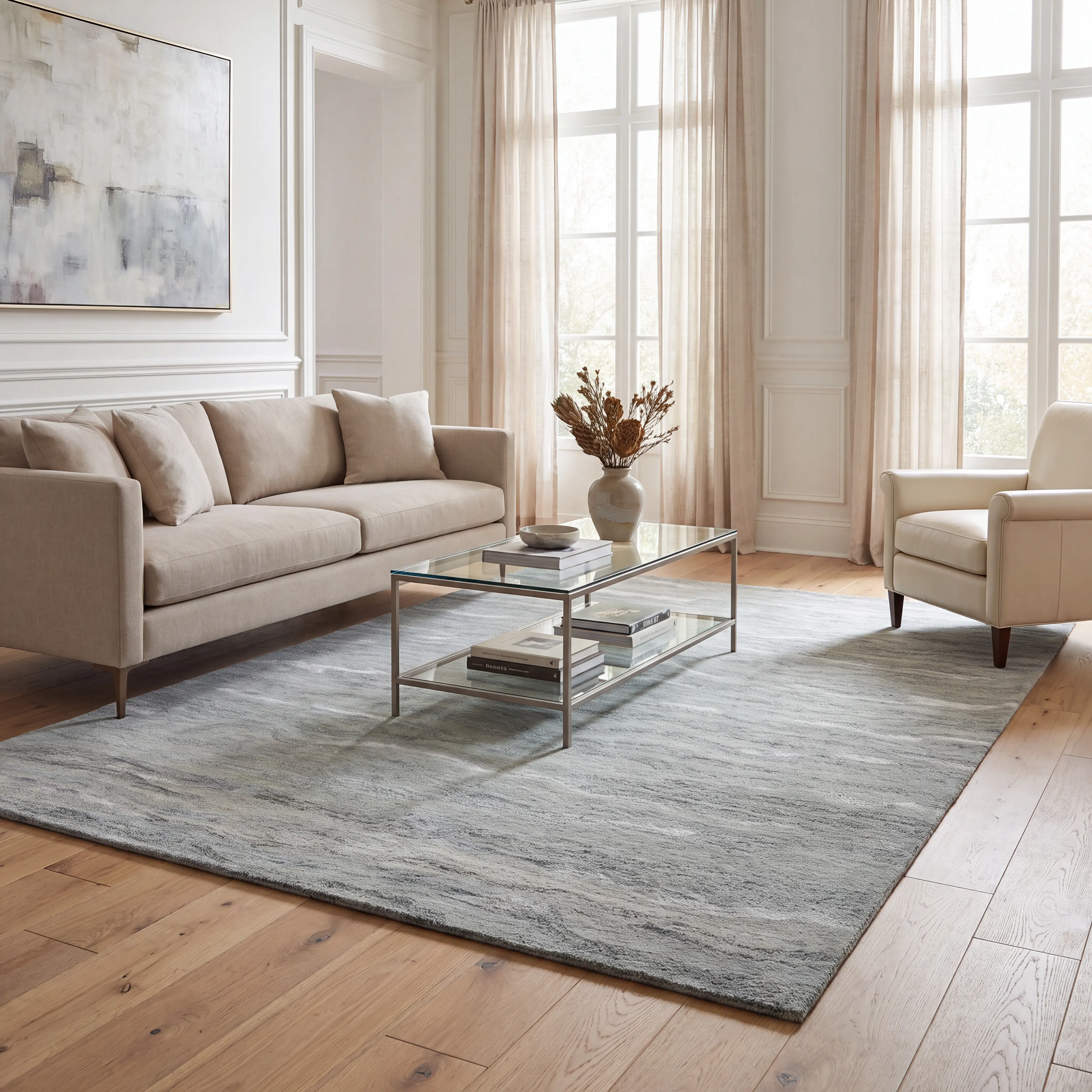 Dune Elements Gray 5' x 7' Rug - Thumbnail - Image 2