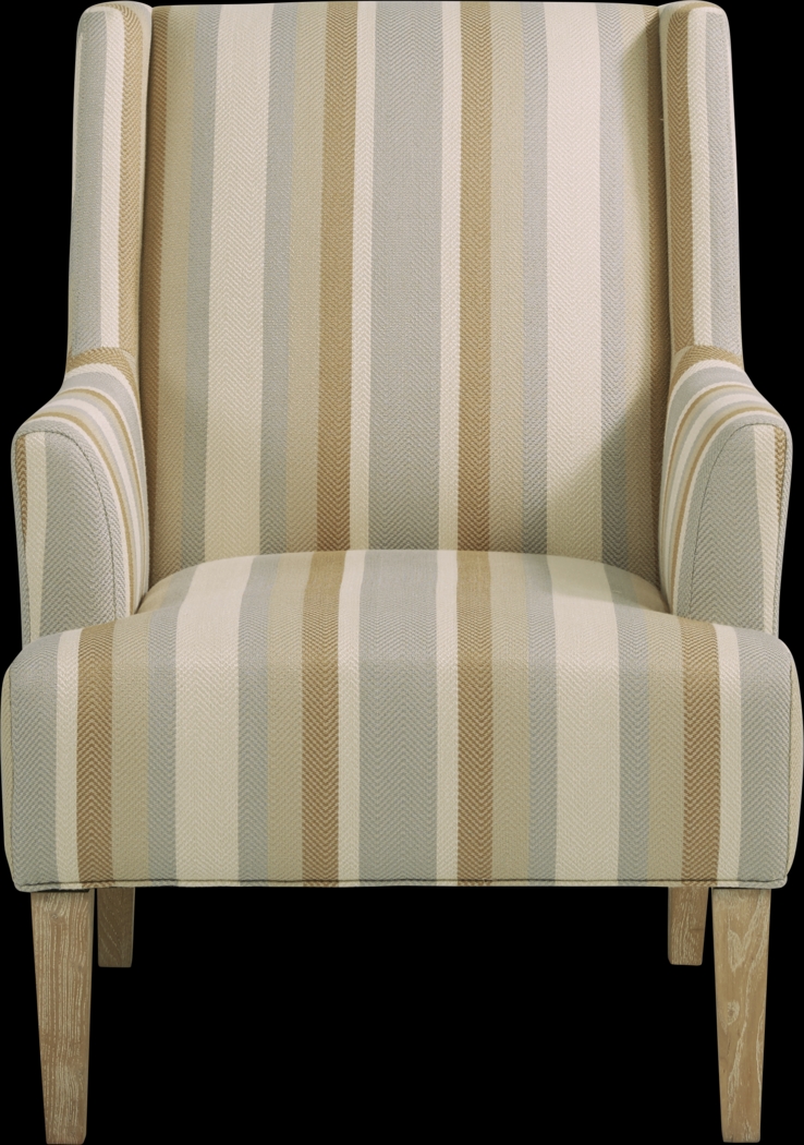 Dune Isle Gray Accent Chair - Thumbnail - Image 2