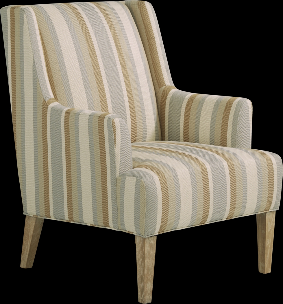 Dune Isle Gray Accent Chair - Thumbnail - Image 1
