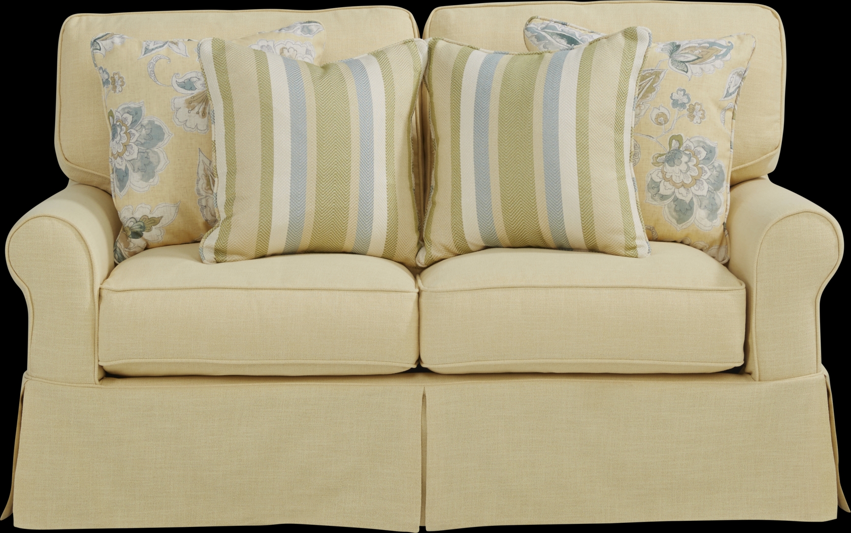 Dune Isle Yellow 3 Pc Living Room - Thumbnail - Image 3