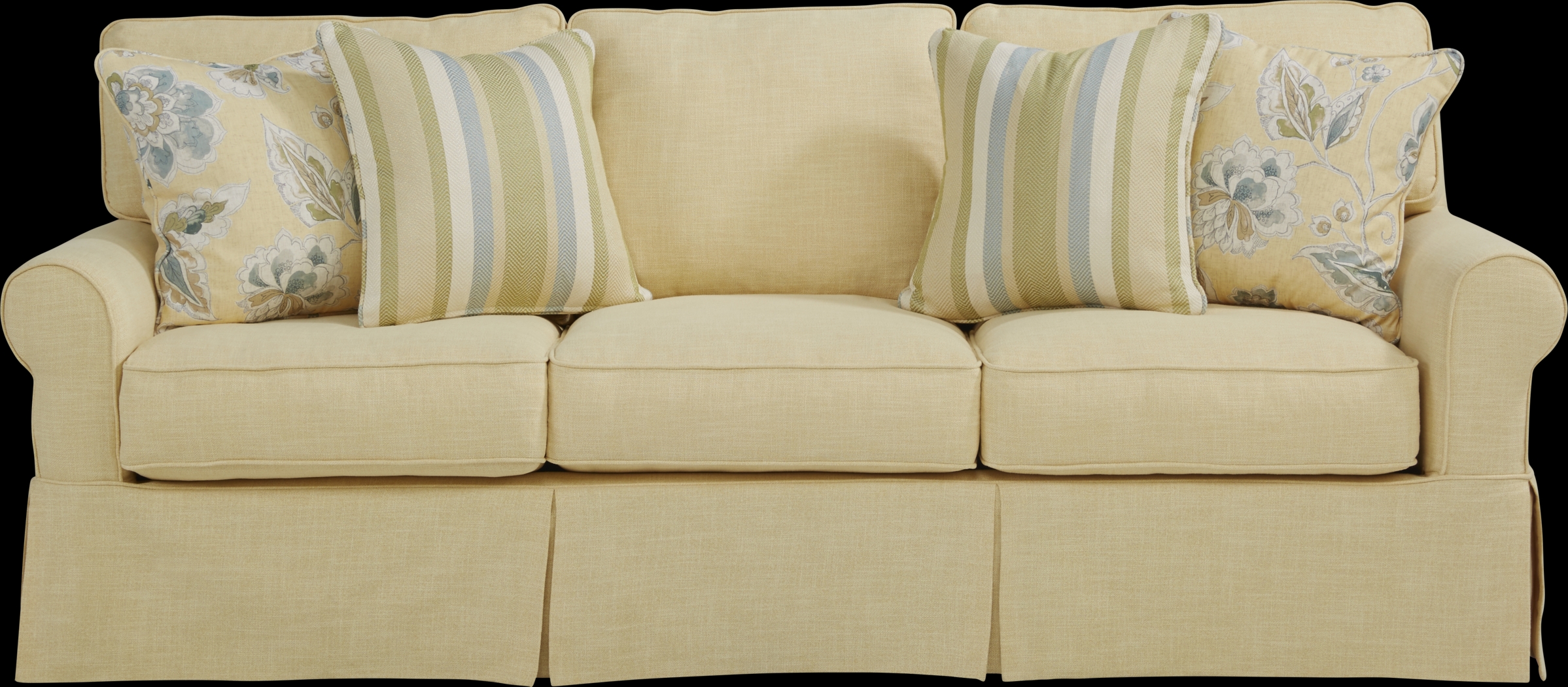 Dune Isle Yellow Sofa - Thumbnail - Image 1