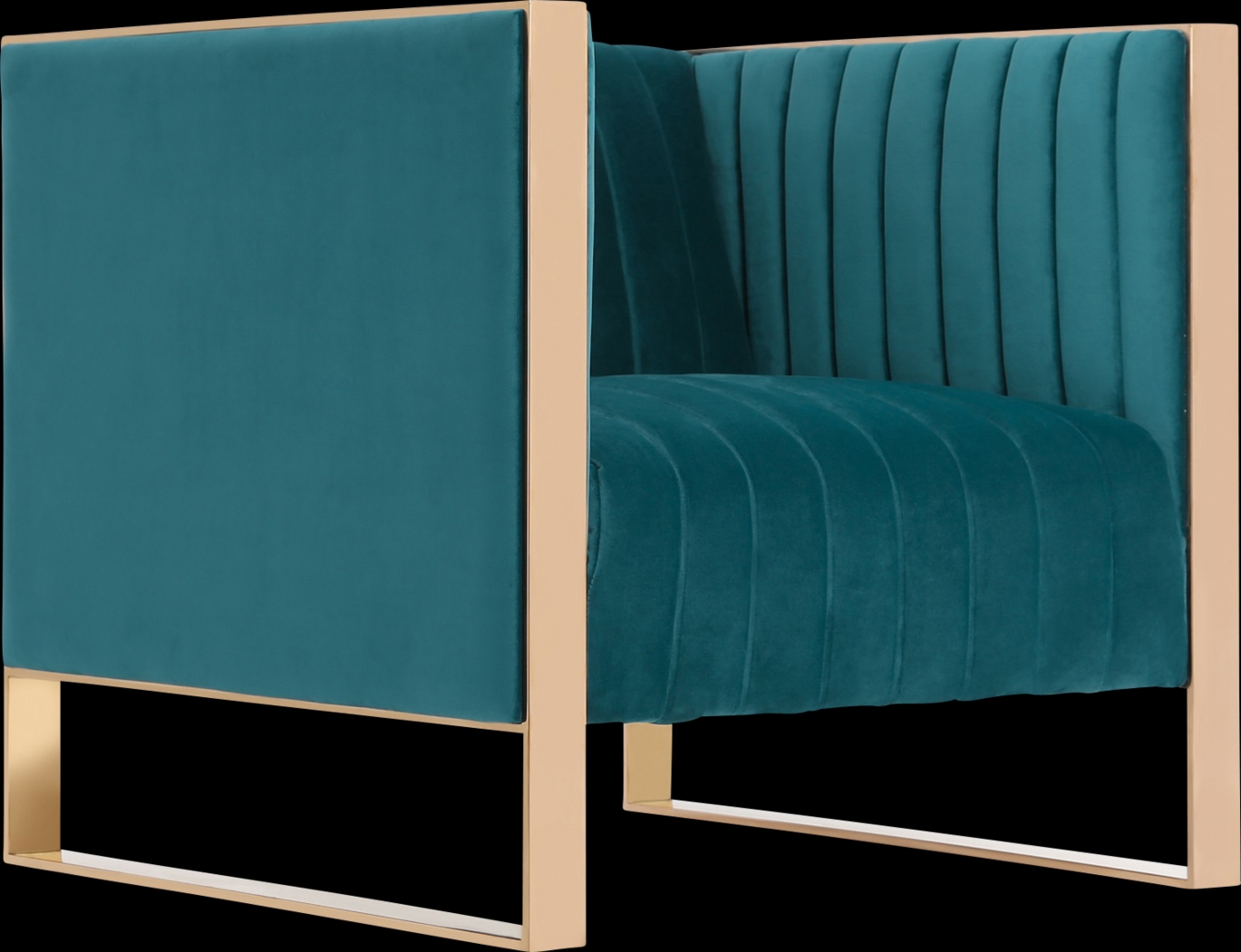 Dunellen Blue Accent Chair - Thumbnail - Image 1